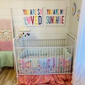 Potter Barn Kids Crib Bumper